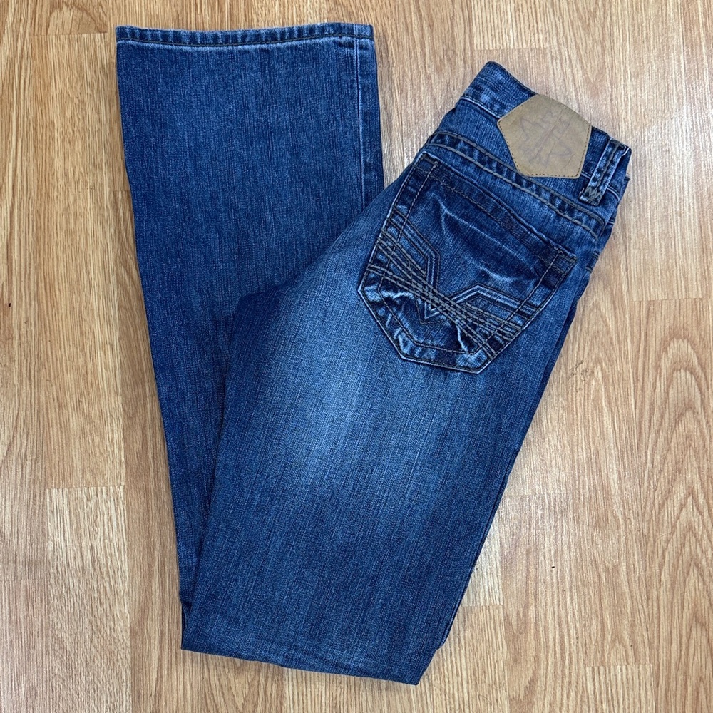 Men’s Tin Haul Dark Blue Bootcut Jeans